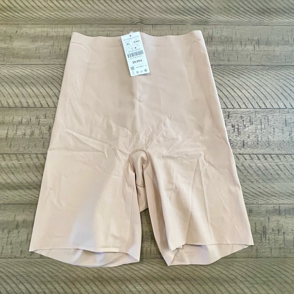 Oysho High Support Bike Short. Size XL. Nude. - Picture 2 of 4